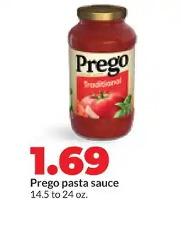 Hy-Vee Prego pasta sauce offer