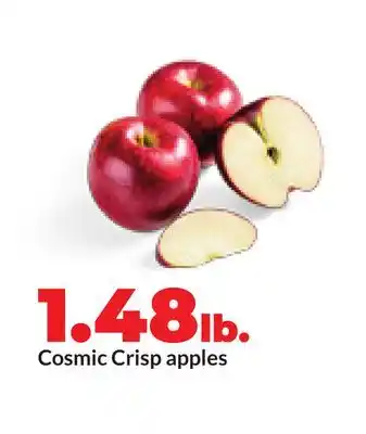 Hy-Vee Cosmic Crisp apples offer