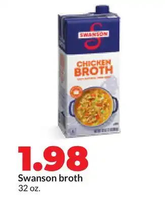 Hy-Vee Swanson broth offer