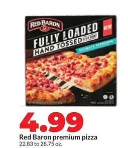 Hy-Vee Red Baron premium pizza offer