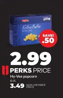 Hy-Vee Hy-Vee popcorn offer