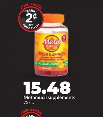 Hy-Vee Metamucil supplements offer