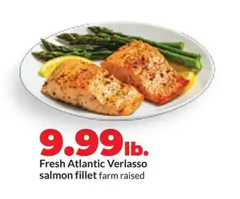 Hy-Vee Fresh Atlantic Verlasso salmon fillet offer