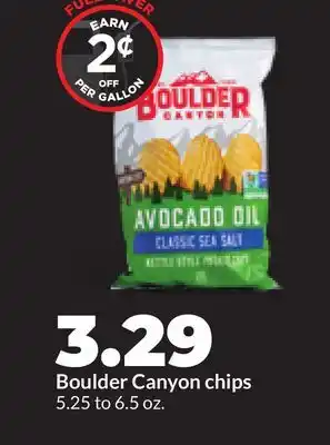 Hy-Vee Boulder Canyon chips offer