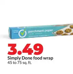 Hy-Vee Simply Done food wrap offer