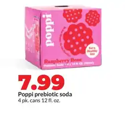 Hy-Vee Poppi prebiotic soda offer