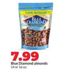 Hy-Vee Blue Diamond almonds offer