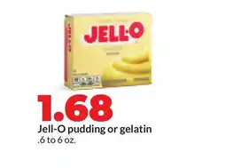 Hy-Vee Jell-O pudding or gelatin offer