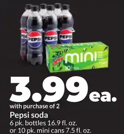 Hy-Vee Pepsi soda offer