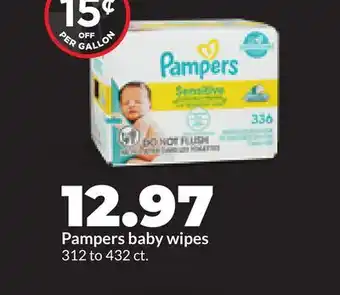 Hy-Vee Pampers baby wipes offer