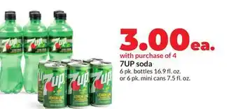 Hy-Vee 7UP soda offer