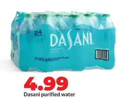 Hy-Vee Dasani purified water offer