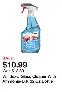 Office Depot Windex Glass Cleaner With Ammonia-D , 32 Oz Bottle offer