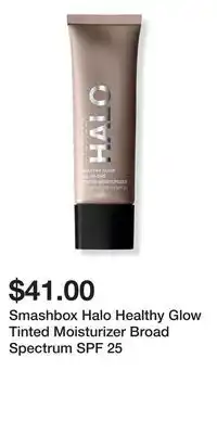 Ulta Beauty Smashbox Halo Healthy Glow Tinted Moisturizer Broad Spectrum SPF 25 offer