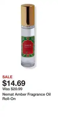 Ulta Beauty Nemat Amber Fragrance Oil Roll-On offer