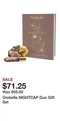 Ulta Beauty Orebella NIGHTCAP Duo Gift Set offer