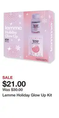 Ulta Beauty Lemme Holiday Glow Up Kit offer