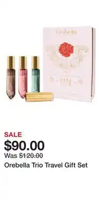 Ulta Beauty Orebella Trio Travel Gift Set offer