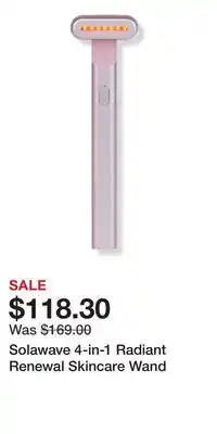 Ulta Beauty Solawave 4-in-1 Radiant Renewal Skincare Wand offer