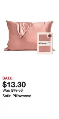 Ulta Beauty Satin Pillowcase offer