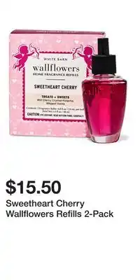 Bath & Body Works Sweetheart Cherry Wallflowers Refills 2-Pack offer