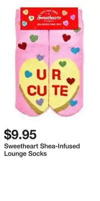 Bath & Body Works Sweetheart Shea-Infused Lounge Socks offer