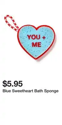 Bath & Body Works Blue Sweetheart Bath Sponge offer