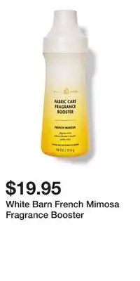 Bath & Body Works White Barn French Mimosa Fragrance Booster offer