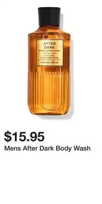 Bath & Body Works Mens After Dark Body Wash offer