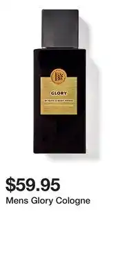 Bath & Body Works Mens Glory Cologne offer