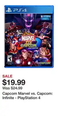 Game Stop Capcom Marvel vs. Capcom: Infinite - PlayStation 4 offer