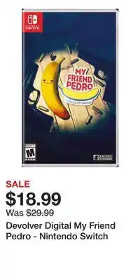 Game Stop Devolver Digital My Friend Pedro - Nintendo Switch offer