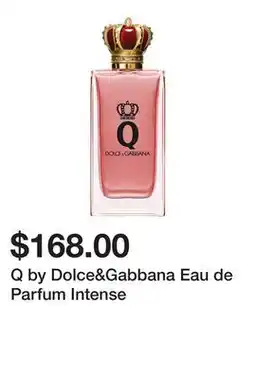 Belk Q by Dolce&Gabbana Eau de Parfum Intense offer