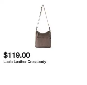 Belk Lucia Leather Crossbody offer