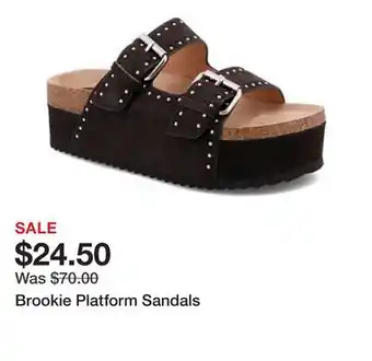 Belk Brookie Platform Sandals offer