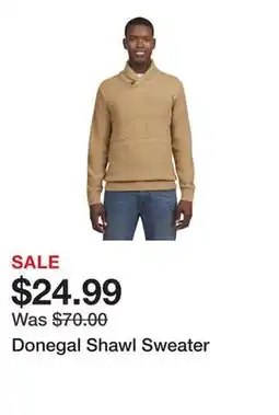 Belk Donegal Shawl Sweater offer