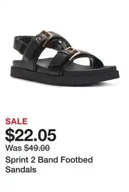 Belk Sprint 2 Band Footbed Sandals offer