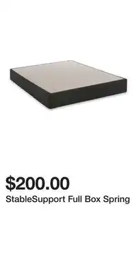 Big Lots StableSupport Full Box Spring offer