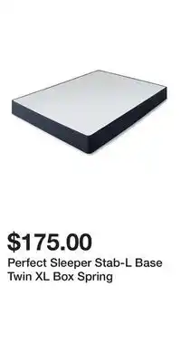 Big Lots Perfect Sleeper Stab-L Base Twin XL Box Spring offer