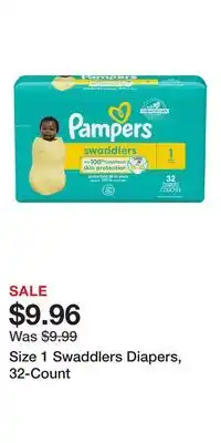 Big Lots Size 1 Swaddlers Diapers, 32-Count offer