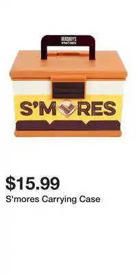 Big Lots S'mores Carrying Case offer