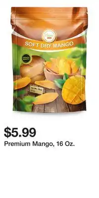 Big Lots Premium Mango, 16 Oz offer