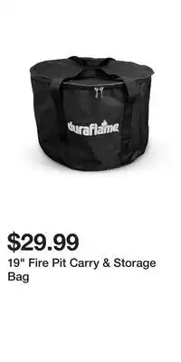 Big Lots 19 Fire Pit Carry & Storage Bag offer