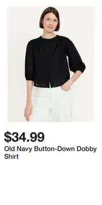 Old Navy Old Navy Button-Down Dobby Shirt offer