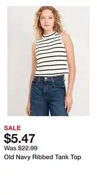 Old Navy Old Navy Ribbed Tank Top offer