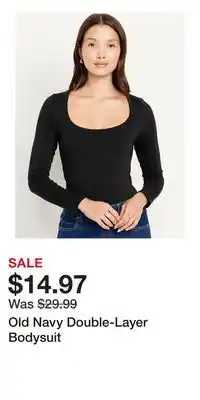 Old Navy Old Navy Double-Layer Bodysuit offer