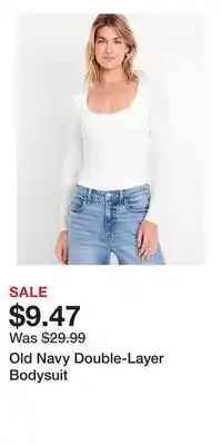 Old Navy Old Navy Double-Layer Bodysuit offer