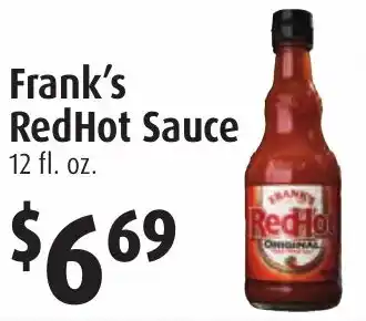 Gristedes Frank's RedHot Sauce offer