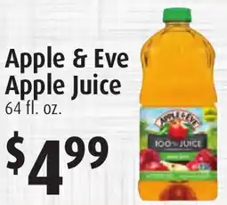 Gristedes Apple & Eve Apple Juice offer