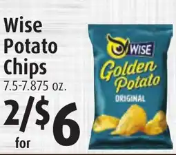 Gristedes Wise Potato Chips offer